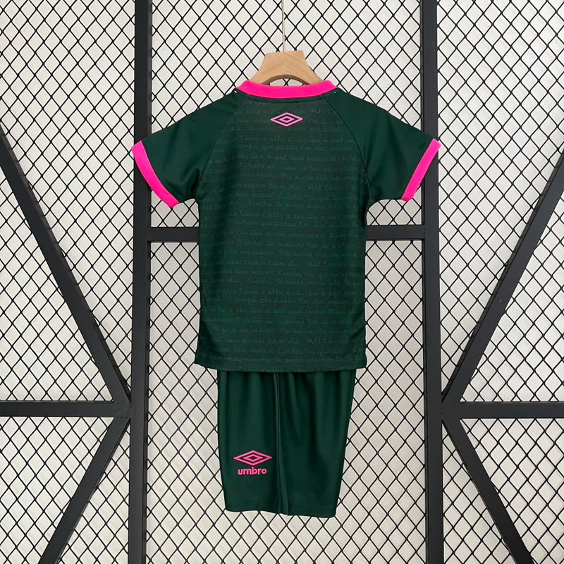 Conjunto Infantil Fluminense III 2023 + PERSONALIZAÇÃO GRÁTIS