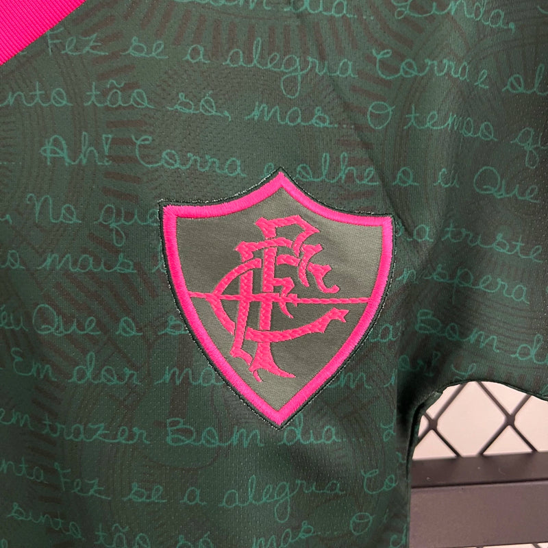 Conjunto Infantil Fluminense III 2023 + PERSONALIZAÇÃO GRÁTIS