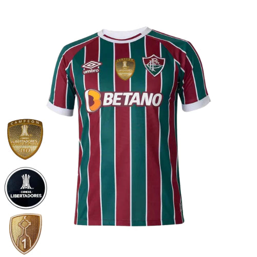 Camisa Fluminense Home 2023/24 + PERSONALIZAÇÃO GRÁTIS