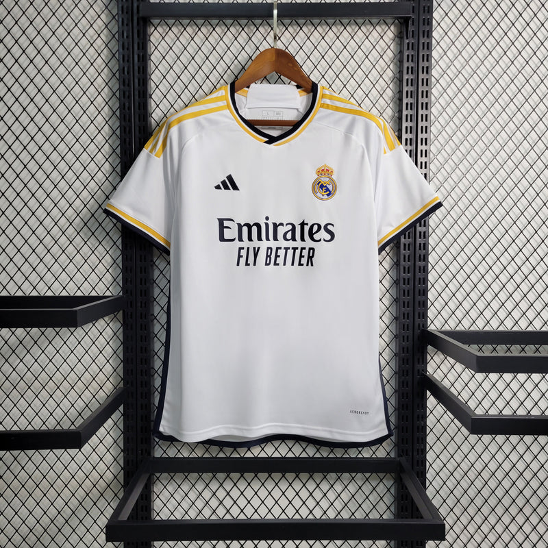 nova camisa 2 real madrid branco dourado vini jr 2023 2024