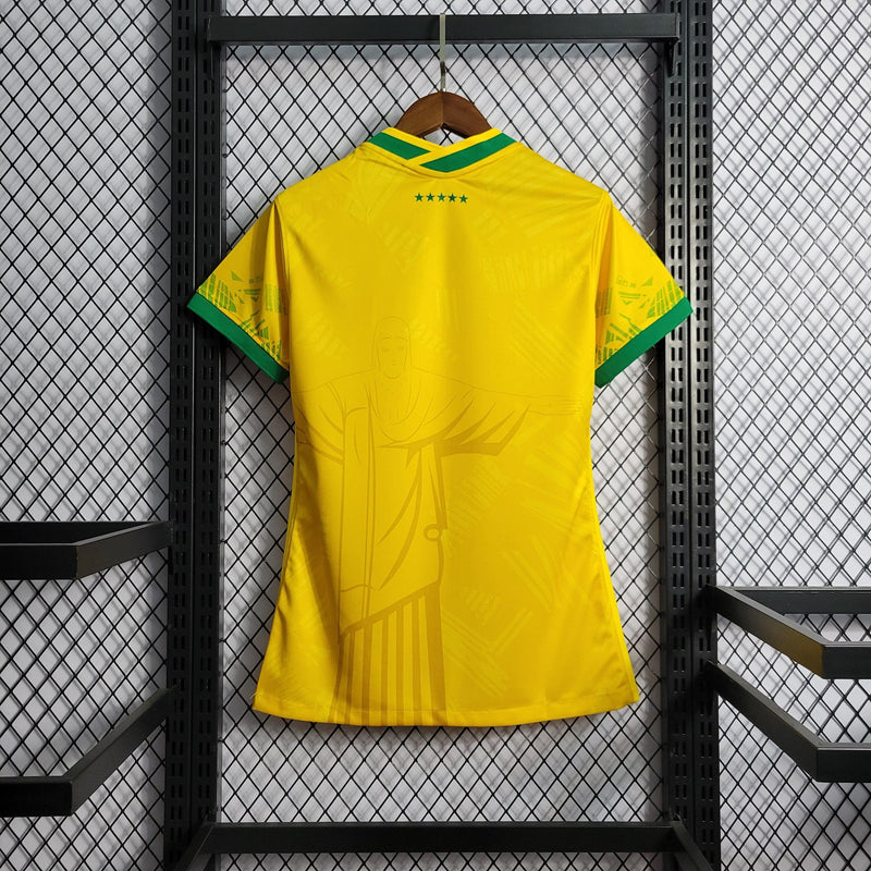 Camisa Nike Brasil Edição Especial Amarela - 2022 Feminina - Furia Imports - 01 em Artigos Esportivos