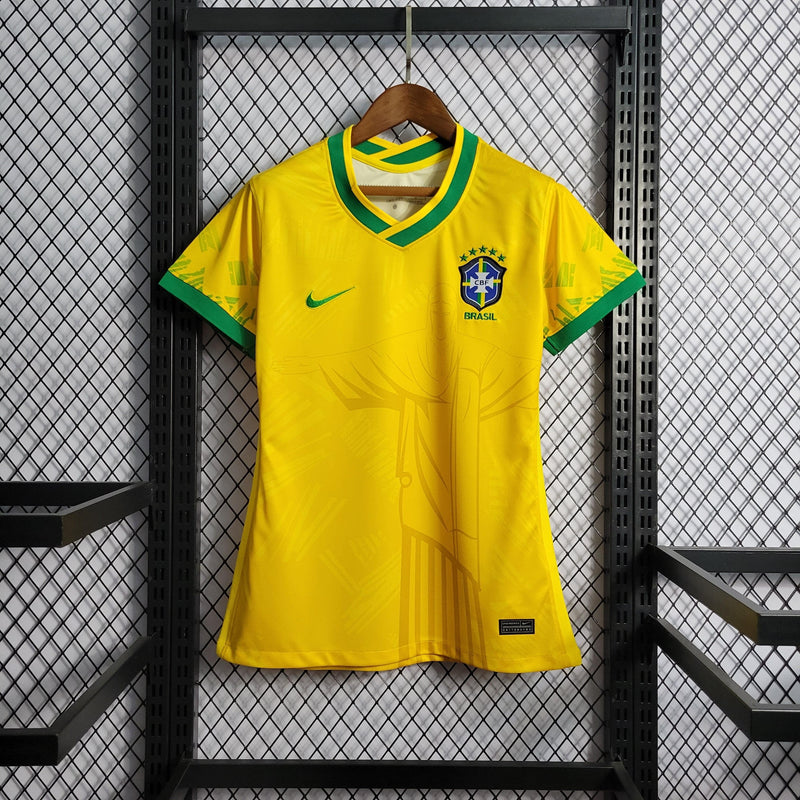 Camisa Nike Brasil Edição Especial Amarela - 2022 Feminina - Furia Imports - 01 em Artigos Esportivos